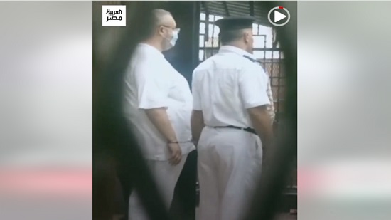 لحظة الحكم بالاعدام شنقا على القاضي قاتل زوجته الاعلامية