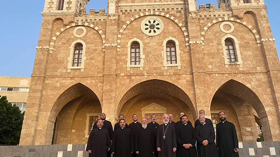 فعاليات اليوم الثاني من زيارة الأنبا باسيليوس لدولة لبنان برفقه كهنة الإيبارشية 