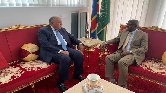  وزير الخارجية يلتقي مع نظيره الكونغولي في العاصمة كينشاسا