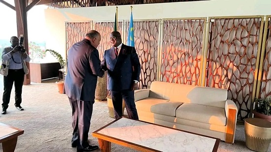  وزير الخارجية يلتقي رئيس جمهورية الكونغو الديمقراطية