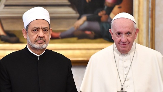  اشادة بزيارة بابا الفاتيكان وشيخ الازهر للبحرين نوفمبر المقبل فى تعزيز التعايش والتسامح 