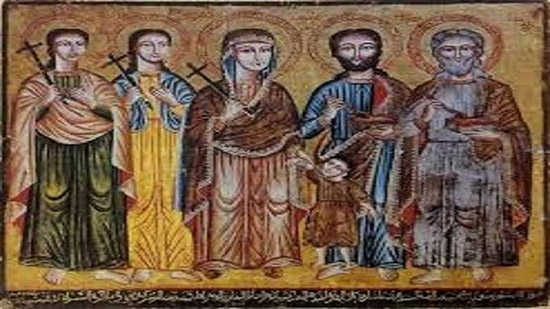 القديسين مكسيموس ونوميتيوس وبقطر وفيلبس