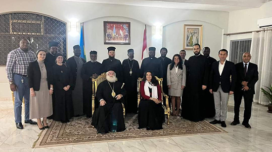 البطريرك ثيودوروس الثاني بابا بطريرك الروم الأرثوذكس بالإسكندرية يشارك في افتتاح كنيسة جديدة برواندا