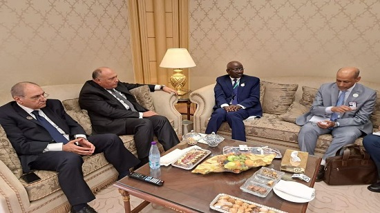  وزير الخارجية يلتقى وزير الشئون الخارجية والتعاون والموريتانيين في الخارج بالرياض