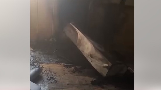 فيديو .. اندلاع حريق بمسجد بأسيوط نتيجة ماس كهربائى دون وقوع خسائر بشرية