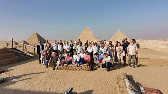 وزارة السياحة تنظم برنامجاً سياحياً للمشاركين في مؤتمر اتحاد شركات السياحة المجرية والذي تستضيفه مصر