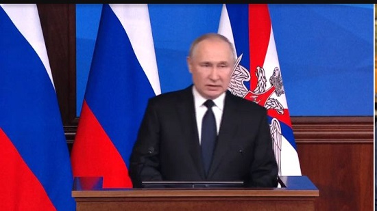 بوتين : سنحقق كل أهداف العملية العسكرية في أوكرانيا رغم استخدام (الناتو)  كل إمكاناته ضد روسيا