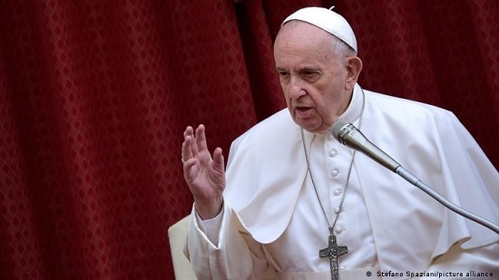  البابا فرنسيس يعبر عن قربه لسكان ميانمار والبيرو وأوكرانيا