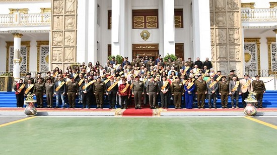  القوات المسلحة تنظم زيارة لوفد الملتقى الثانى للقيادات الشبابية الإعلامية إلى مقر الأكاديمية العسكرية المصرية