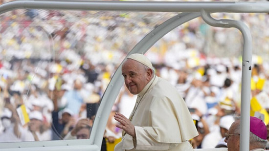 البابا فرنسيس يزور بازيليك 