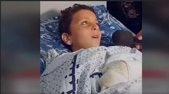 وصول الطفل الفلسطيني المصاب عبد الله كحيل للعلاج بمصر وفق توجيهات الرئيس السيسي