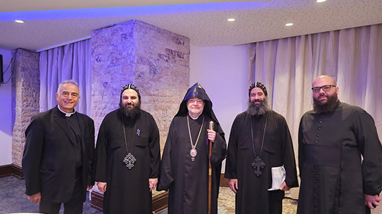 مشاركة الكنيسة القبطية بقبرص في حفل استقبال بطريرك الكنيسة اللاتينية