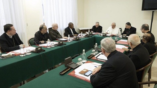  البابا فرنسيس يترأس اجتماع مجلس الكرادلة