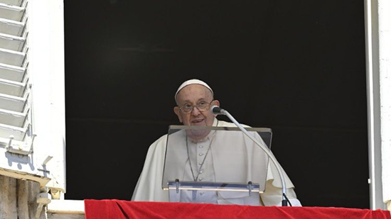 البابا فرنسيس في كلمته قبل صلاة 