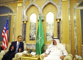 الملك عبدالله وأوباما يناقشان عملية السلام